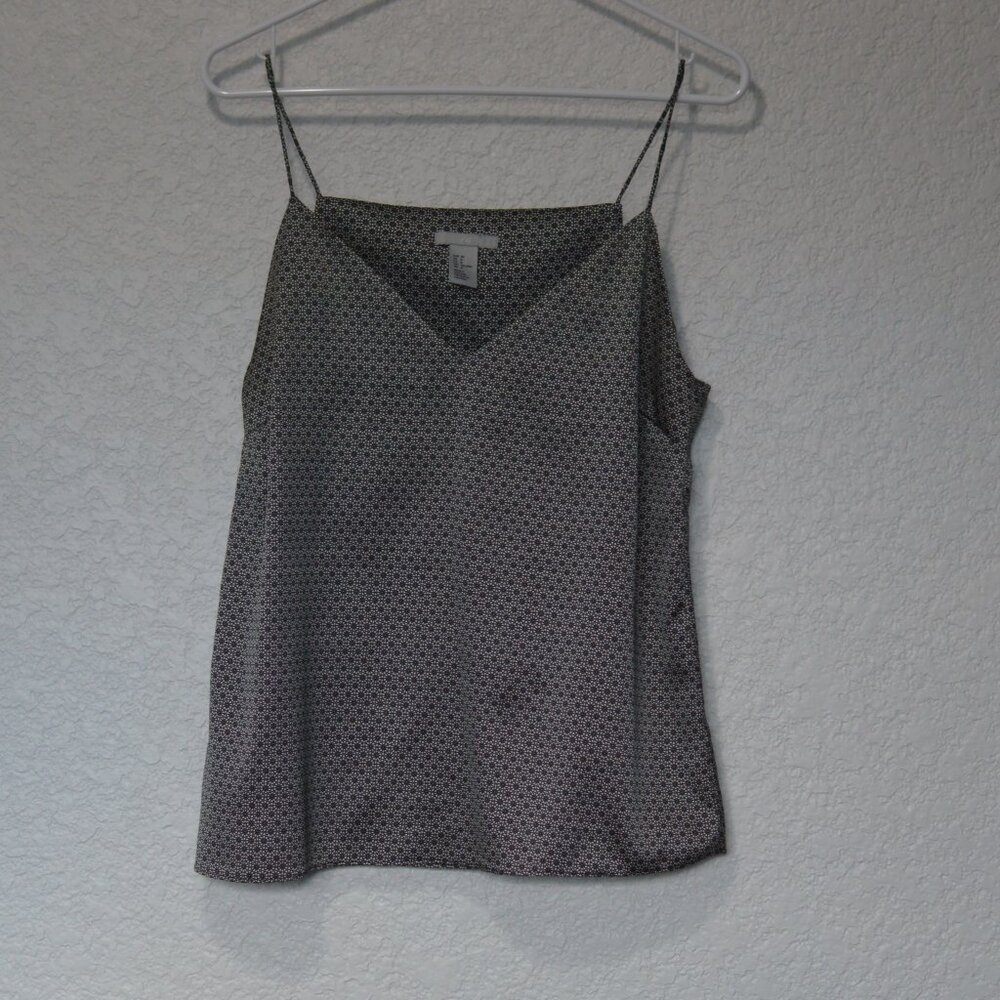 Womens H&M Grey and Black Tank